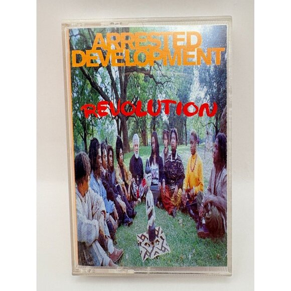 Arrested Development Revolution Cassette Tape From Malcolm X 1992 Rap Hip Hop - Picture 6 of 6